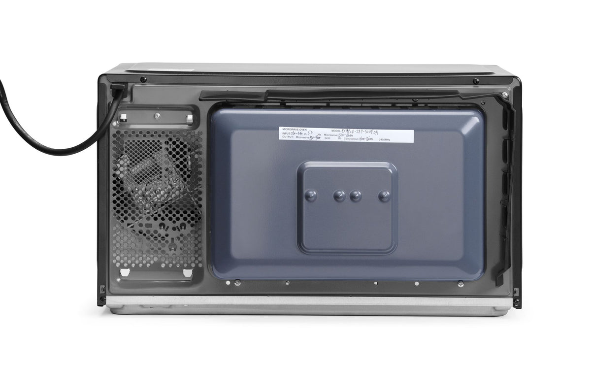 FORNO A MICROONDE PER FRIGGERE AD ARIA, HENDI, 26,4L, NERO, 230-240V/1500W, 523X451X(H)300MM - 281291