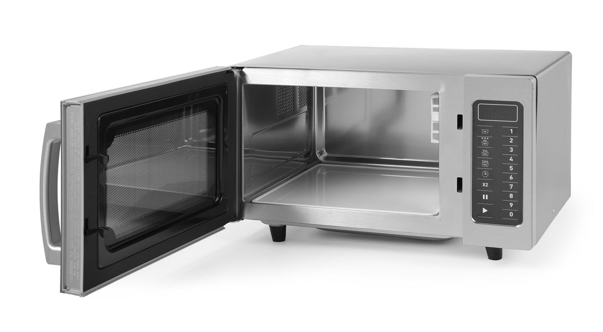 MICROONDE PROGRAMMABILE 1000W, HENDI, 23L, 230V/1550W, 509X572X(H)306MM - 281444
