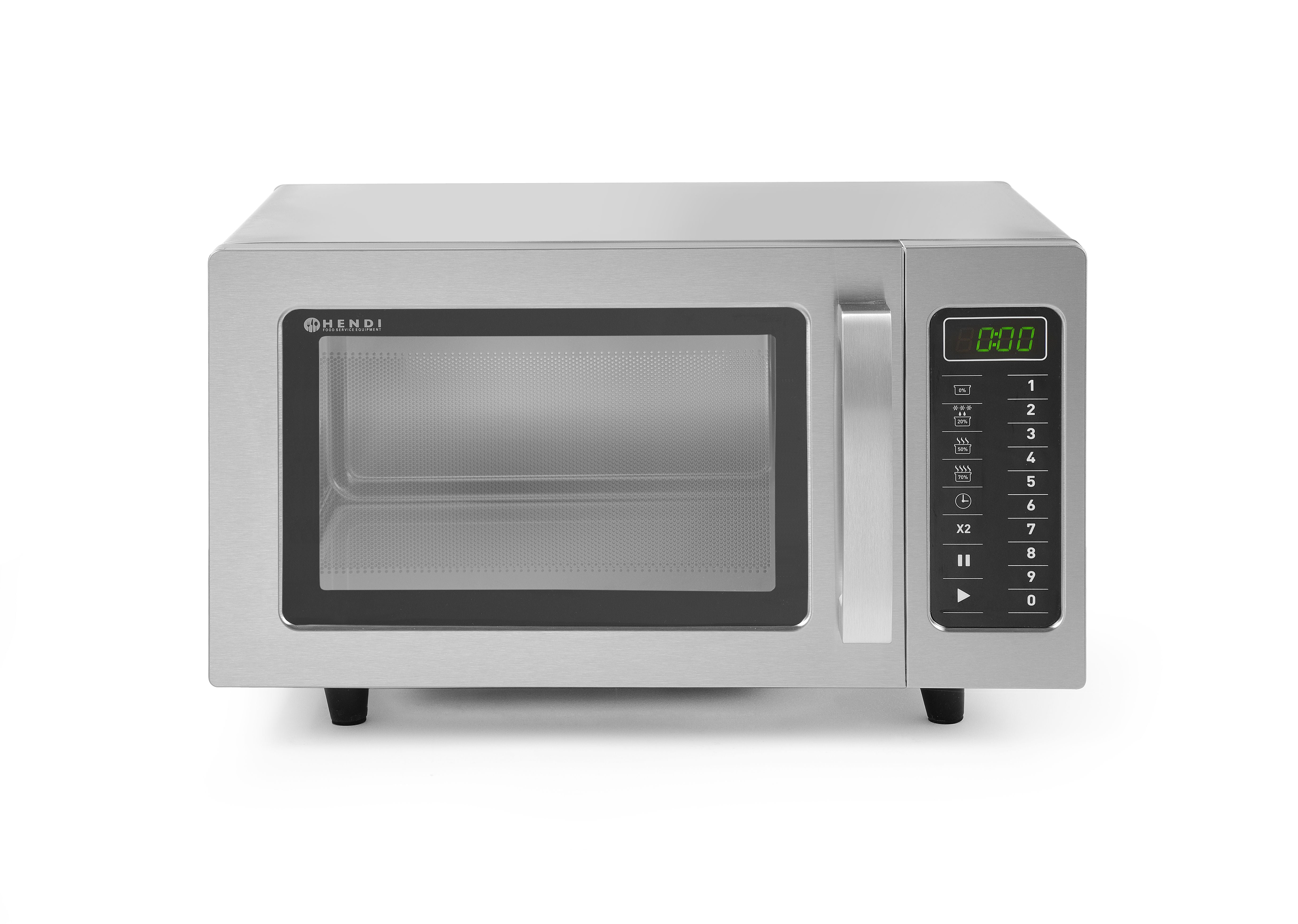 MICROONDE PROGRAMMABILE 1000W, HENDI, 23L, 230V/1550W, 509X572X(H)306MM - 281444