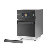 FORNO AD ALTA VELOCITÀ COMBITURBO, HENDI, NERO, 230V/3500W, 380X663X(H)619MM - 281512