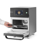 FORNO AD ALTA VELOCITÀ COMBITURBO, HENDI, NERO, 230V/3500W, 380X663X(H)619MM - 281512