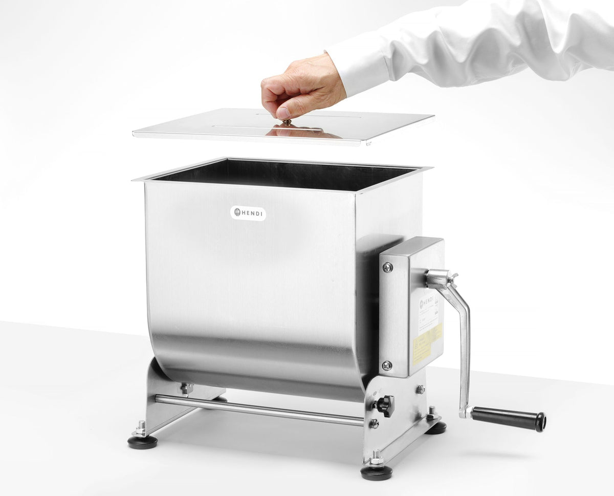 MISCELATORE PER CARNE CON VASCA RIBALTABILE, HENDI, 20L, 285X550X(H)385MM - 282281