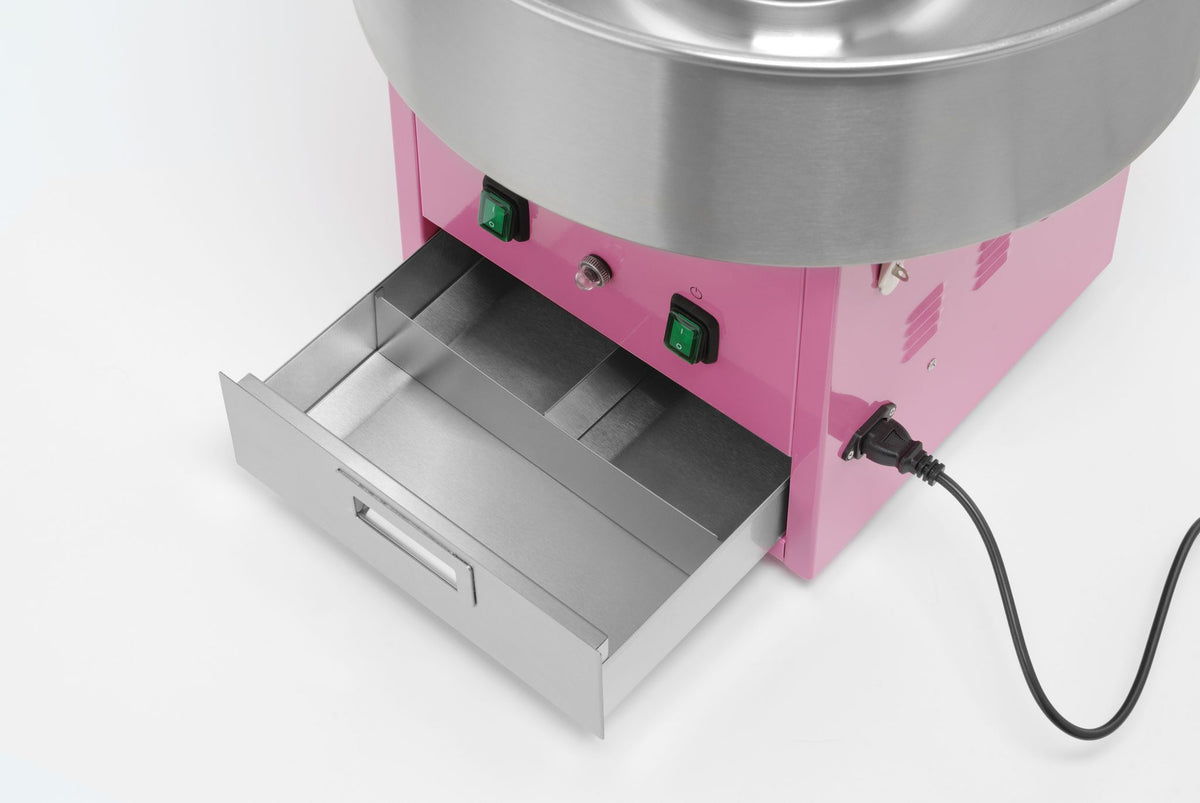 MACCHINA PER ZUCCHERO FILATO , HENDI, ROSA, 230V/1150W, 520X520X(H)501MM - 282915