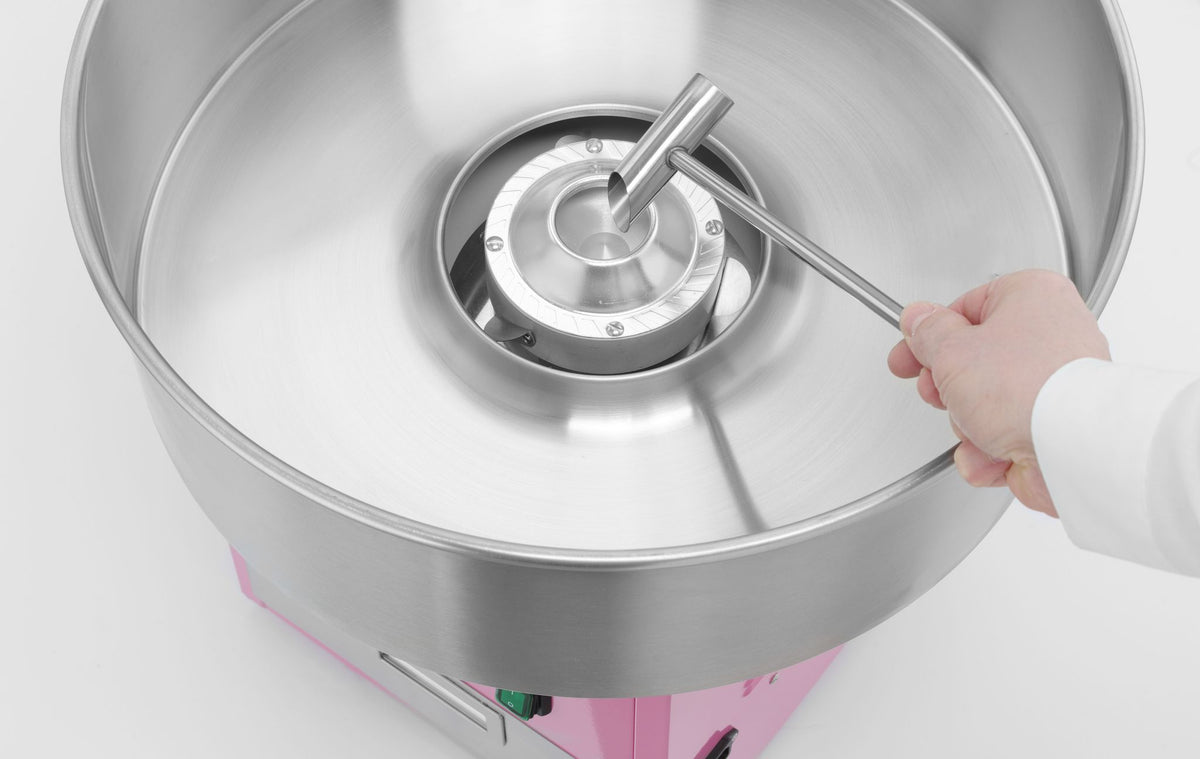 MACCHINA PER ZUCCHERO FILATO , HENDI, ROSA, 230V/1150W, 520X520X(H)501MM - 282915