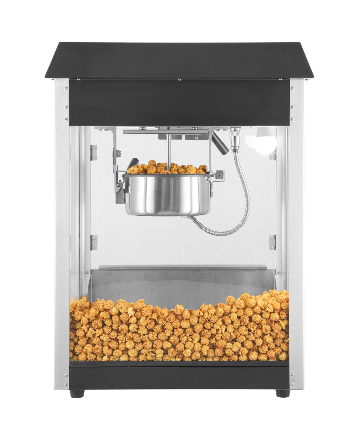 MACCHINA PER POPCORN, HENDI, NERO, 230V/1500W, 574X420X(H)778MM - 282762