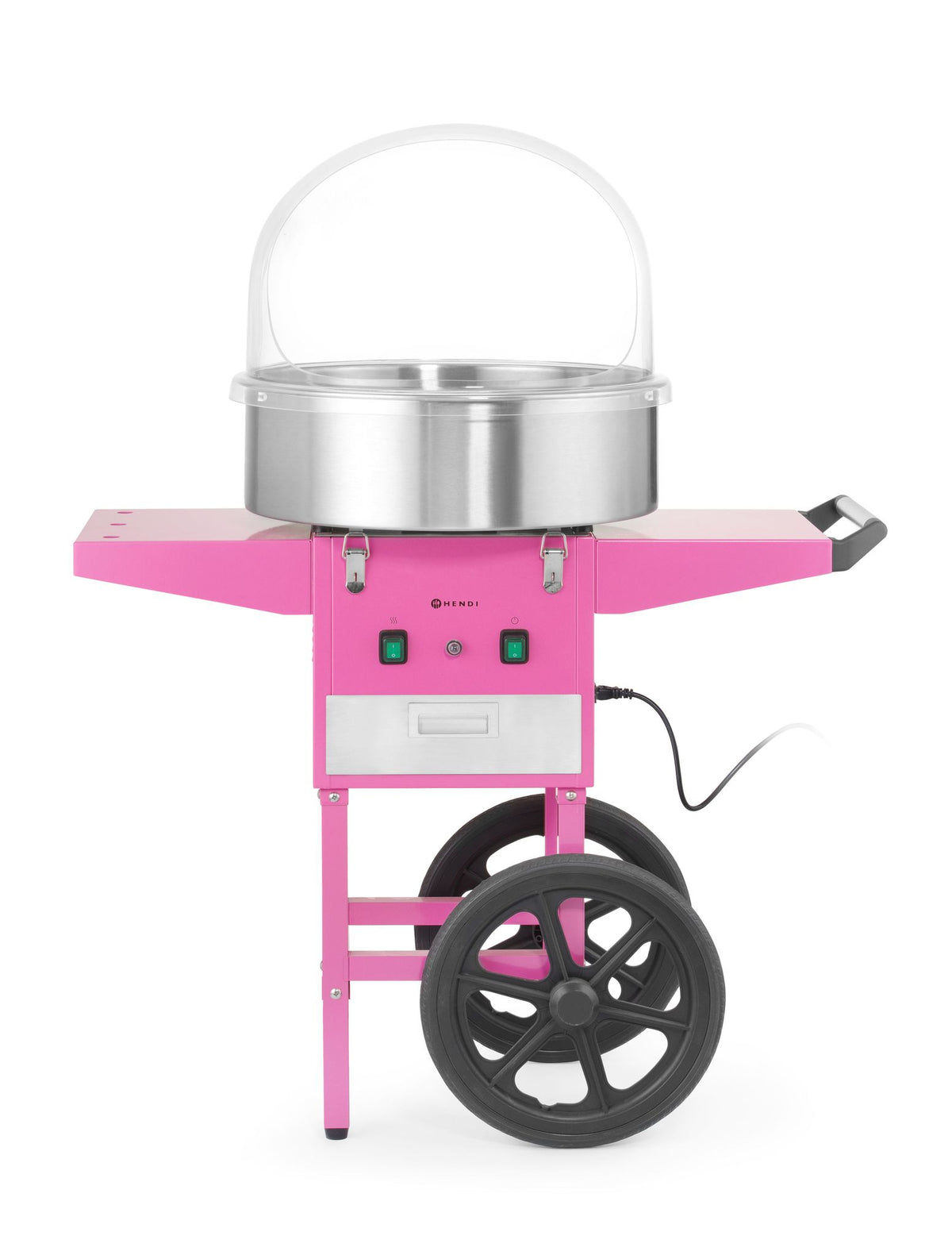 MACCHINA PER ZUCCHERO FILATO, HENDI, ROSA PASTELLO, 220-240V/1130W, 948X520X(H)914MM - 282809
