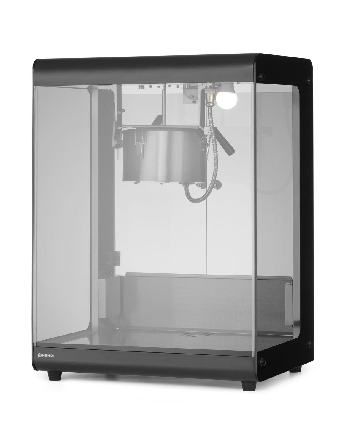 MACCHINA PER POPCORN, HENDI, 80L, NERO, 220-240V/1155W, 560X445X(H)775MM - 282823