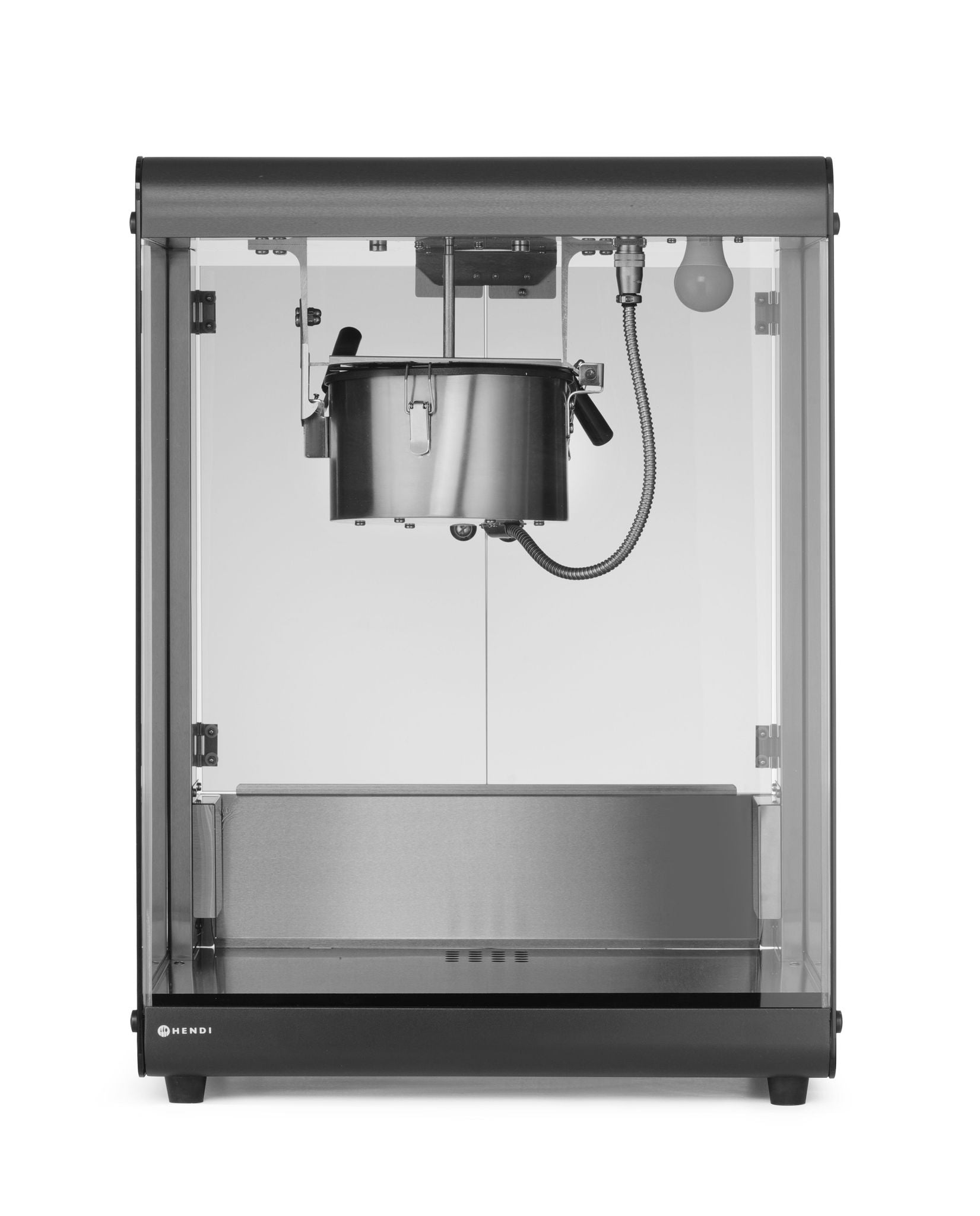 MACCHINA PER POPCORN, HENDI, 80L, NERO, 220-240V/1155W, 560X445X(H)775MM - 282823