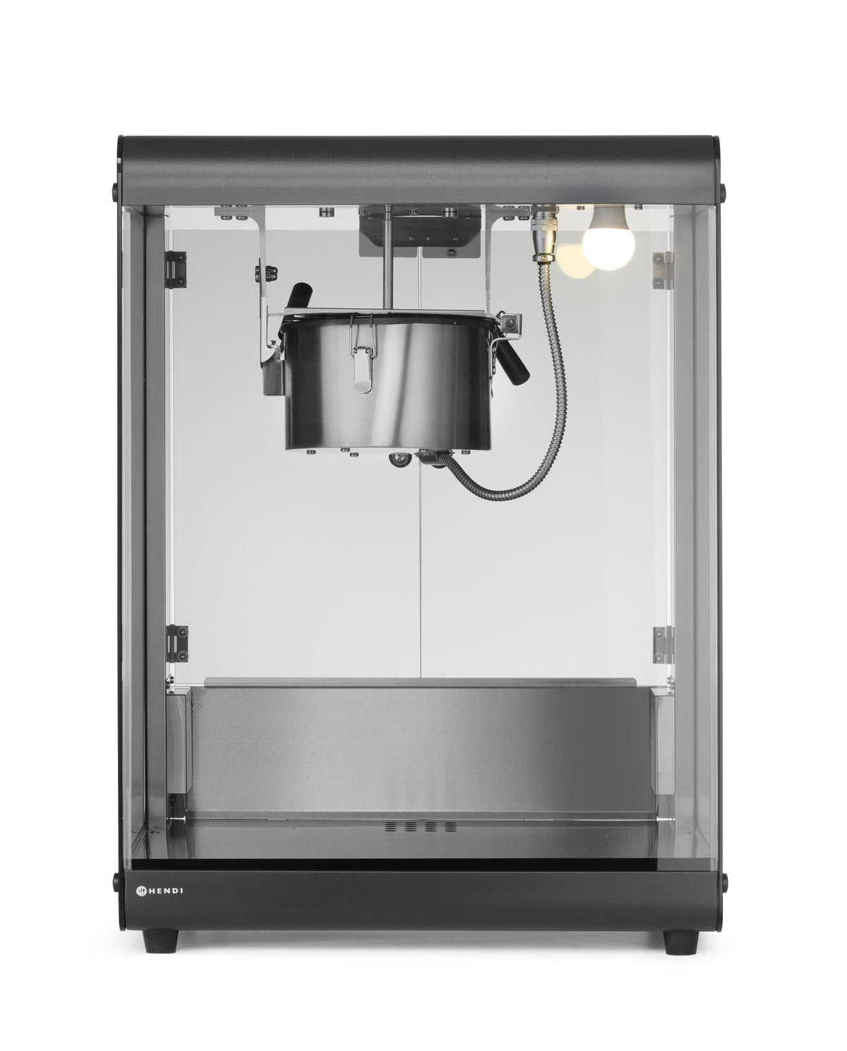 MACCHINA PER POPCORN, HENDI, 80L, NERO, 220-240V/1155W, 560X445X(H)775MM - 282823