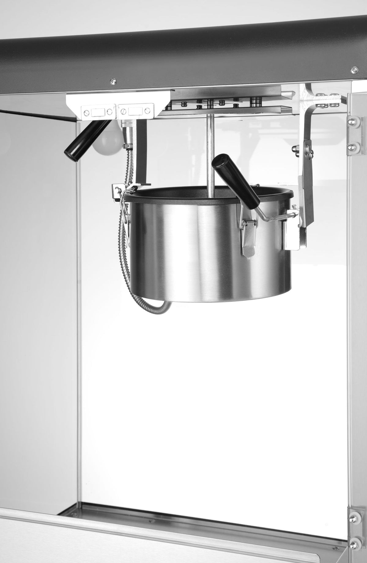 MACCHINA PER POPCORN, HENDI, 80L, NERO, 220-240V/1155W, 560X445X(H)775MM - 282823
