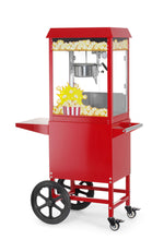 MACCHINA PER POPCORN CON CARRELLO, HENDI, ROSSO, 220-240V/1155W, 940X510X(H)1553MM - 282830