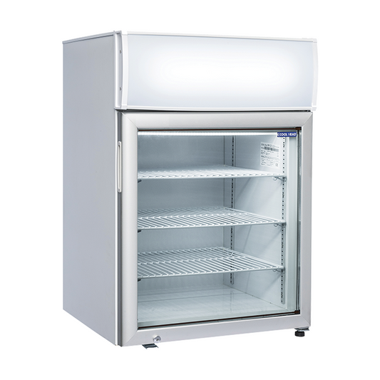 FREEZER VERTICALE 90 LT. CON OPALINA PUBBLICITARIA