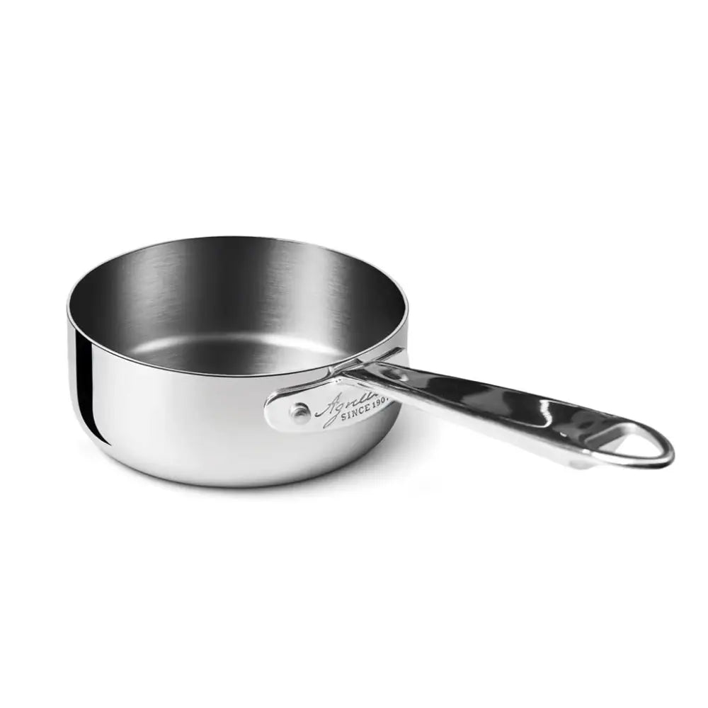 CASSERUOLA BASSA 1 MANICO 20 CM ALU-INOX 3-PLY INDUZIONE ALUM107 AGNELLI - 0072257 - MEDRI