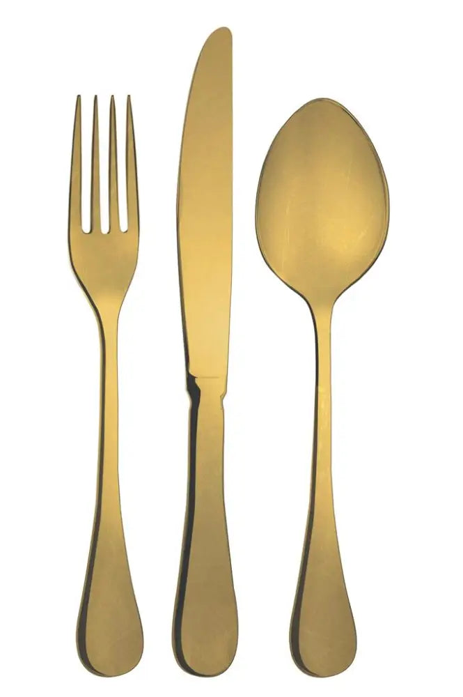 CUCCHIAIO TAVOLA VINTAGE GOLD SUPERIOR ABERT - 0012075 - MEDRI