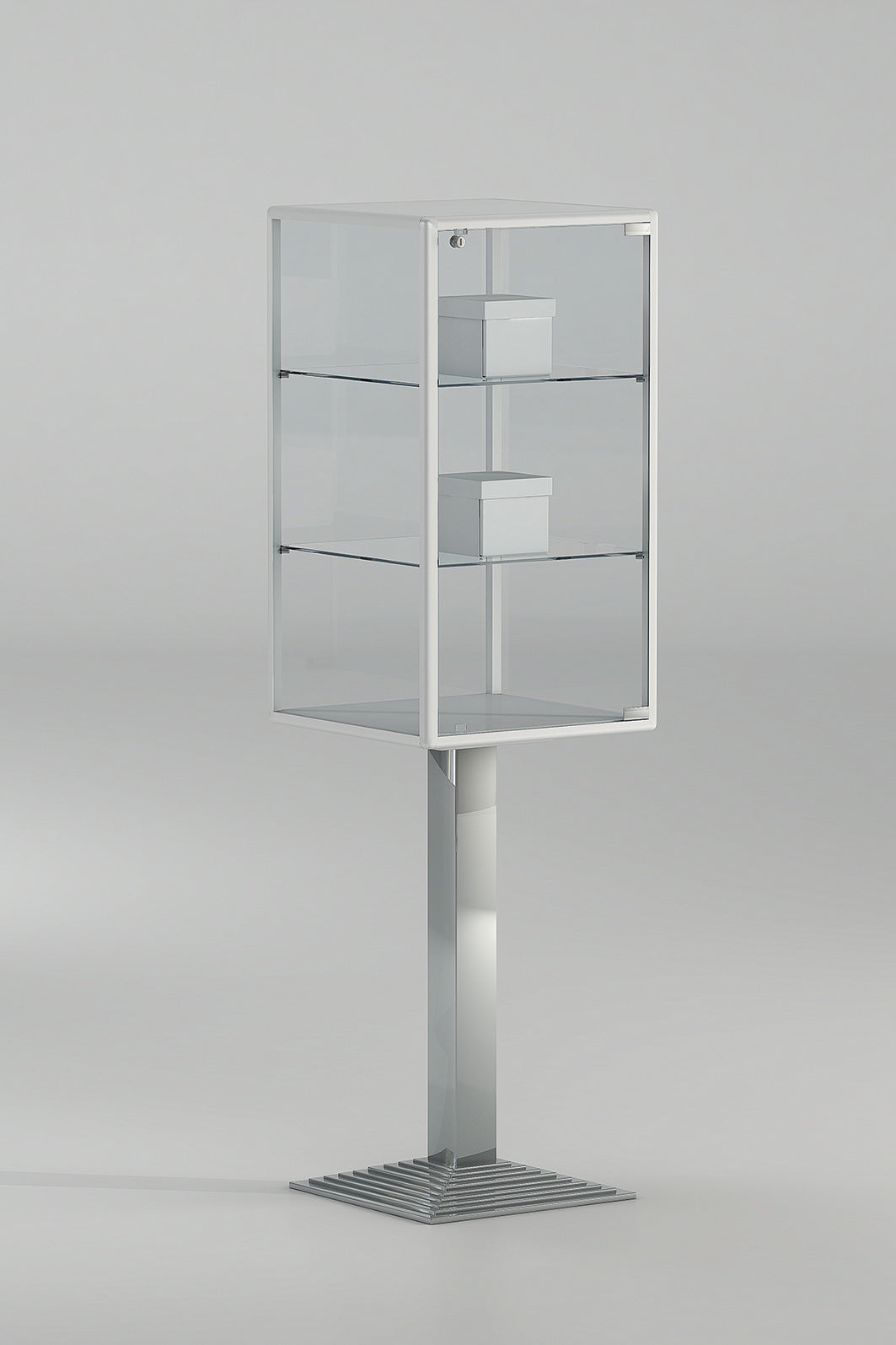 VETRINE ALLUMINIO ALLDESIGN+PLUS 43X43X157 CM - 3/PFP - ITALVETRINE