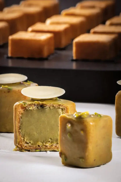 30 IMPRONTE CUBO 32X32 H 32 MM - PIASTRA PER COOKMATIC 380X330 MM - PIASTRACHOUX01 - PAVONI ITALIA - PIASTRE E STAMPI