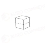 30 IMPRONTE CUBO 32X32 H 32 MM - PIASTRA PER COOKMATIC 380X330 MM - PIASTRACHOUX01 - PAVONI ITALIA - PIASTRE E STAMPI