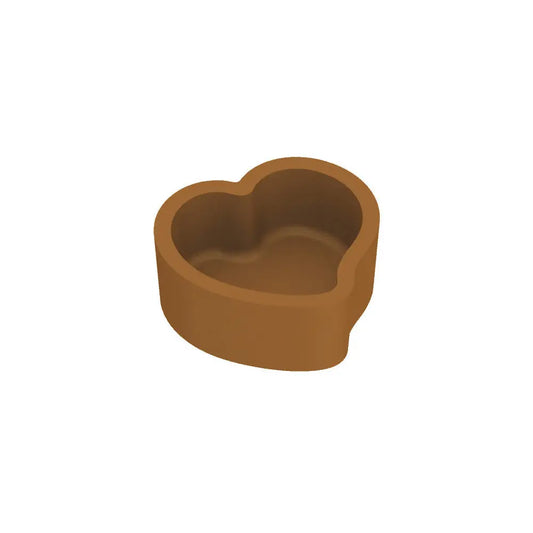 30 IMPRONTE CUORE 40X38/37X35 H 17 MM - PIASTRA PER COOKMATIC 380X330 MM - PIASTRA60 - PAVONI ITALIA - TEGLIE E STAMPI