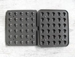30 IMPRONTE FUNGO 40X35 H 17 MM - PIASTRA PER COOKMATIC 380X330 MM - PIASTRA-Y - PAVONI ITALIA - PIASTRE E STAMPI