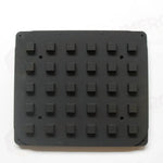 30 IMPRONTE QUADRATE 33X33/28X28 H 17 MM - PIASTRA PER COOKMATIC 380X330 MM - PIASTRA-10 - PAVONI ITALIA - PIASTRE
