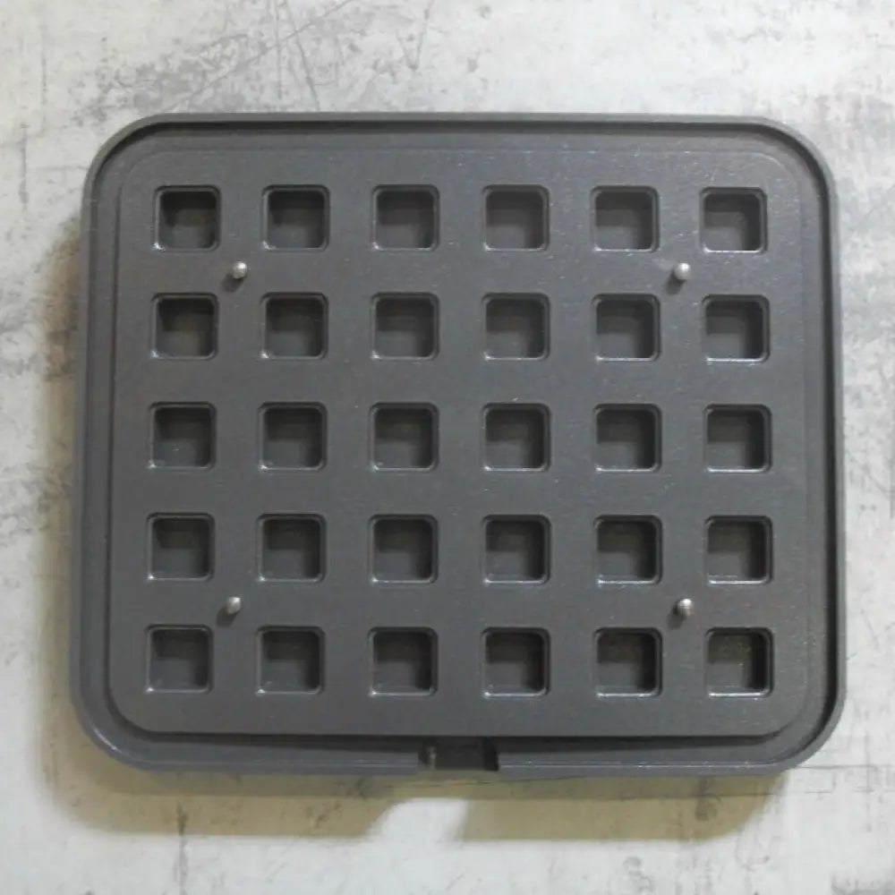30 IMPRONTE QUADRATE 34X34/26X26 H 19 MM - PIASTRA PER COOKMATIC 380X330 MM - PIASTRA-P - PAVONI ITALIA - PIASTRE