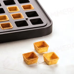 30 IMPRONTE QUADRATE 40X40/35X35 H 19 MM - PIASTRA PER COOKMATIC 380X330 MM - PIASTRA-3 - PAVONI ITALIA - PIASTRE