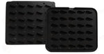 30 IMPRONTE TRIANGOLO 54X30/51X28 H 15 MM - PIASTRA PER COOKMATIC 380X330 MM - PIASTRA22 - PAVONI ITALIA - PIASTRE