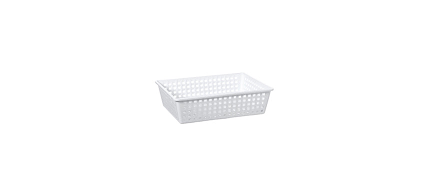 CESTA RETTANGOLARE FORATA 40X30X10 - 30618 - MORINI