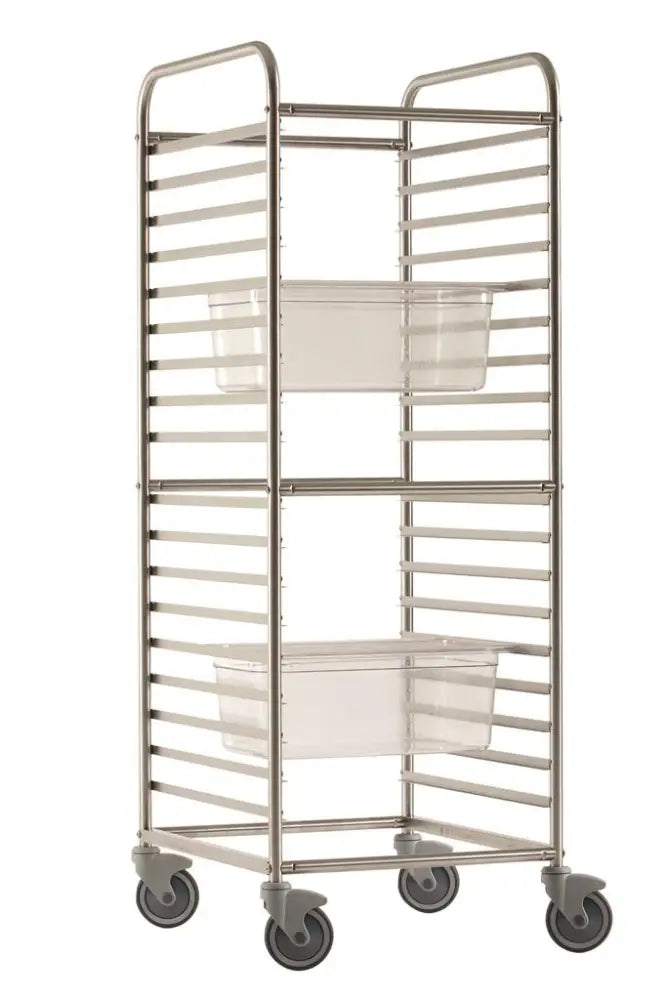 CARRELLO GASTRONORM 62X73 CM GN18R GI.METAL - 20040080 - MEDRI