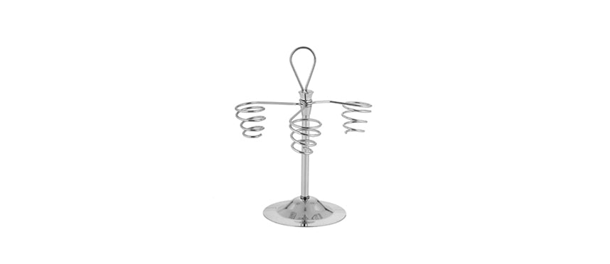 FAC PORTACONI INOX FILO 3 POSTI - 32320 - MORINI