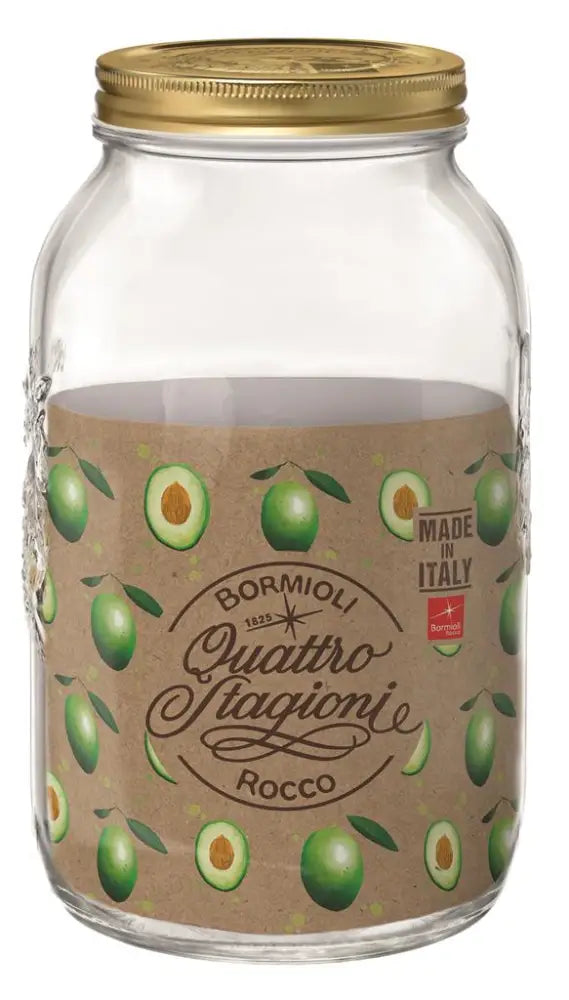 BARATTOLO CON TAPPO 378 CL QUATTRO STAGIONI 3.57765 BORMIOLI ROCCO - 0411754 - MEDRI