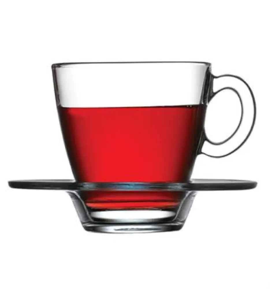 TAZZA CAPPUCCINO CON PIATTO 21,5 CL AQUA 95040 PASABAHCE - 10720425 - MEDRI