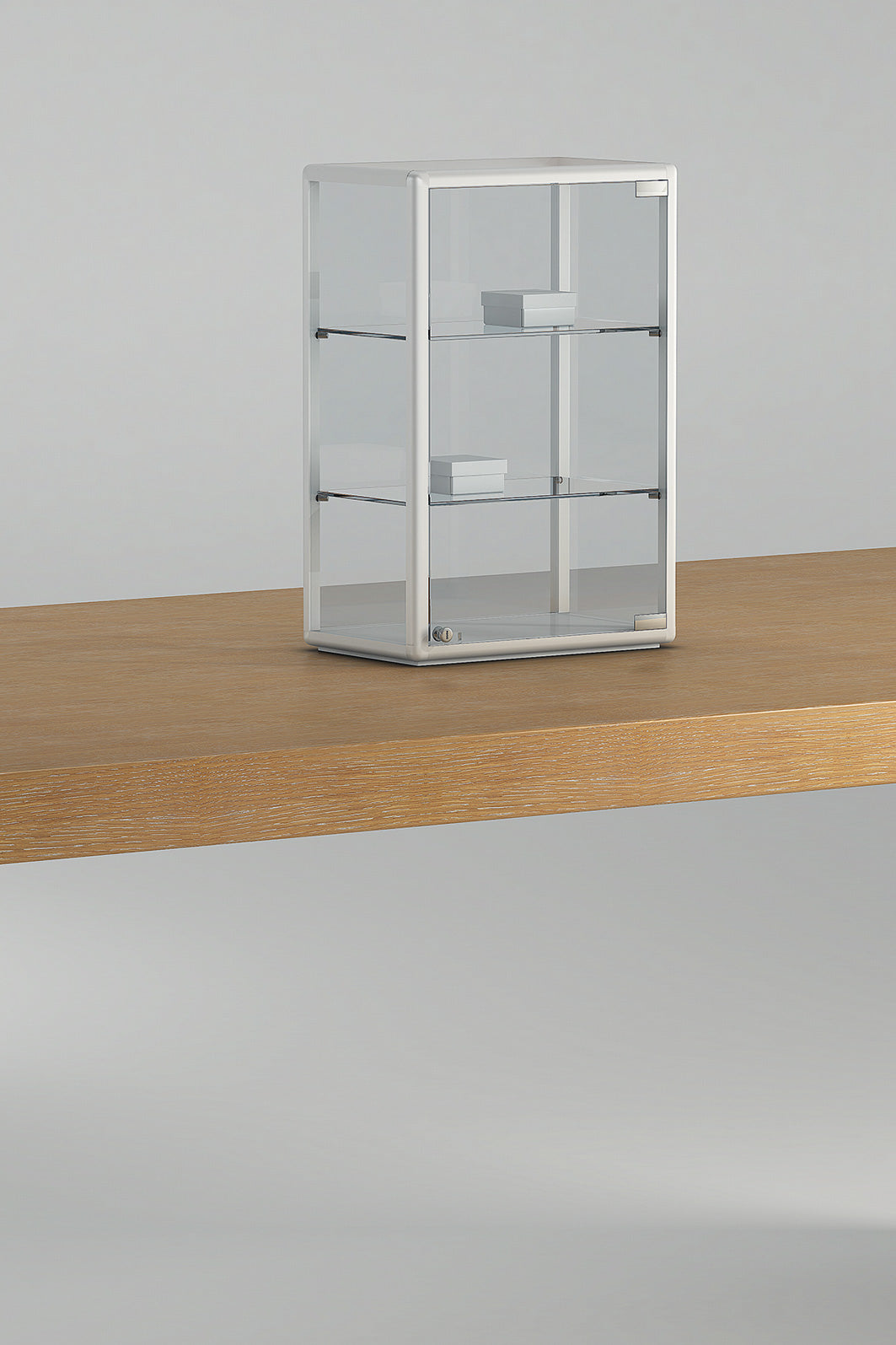 VETRINE ALLUMINIO, VETRINE DA BANCO ALLDESIGN+PLUS 38X23X61 CM - 4/6P - ITALVETRINE