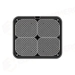 4 IMPRONTE WAFER 170X140 MM - PIASTRA PER COOKMATIC 380X330 MM - PIASTRA-L - PAVONI ITALIA - PIASTRE E STAMPI