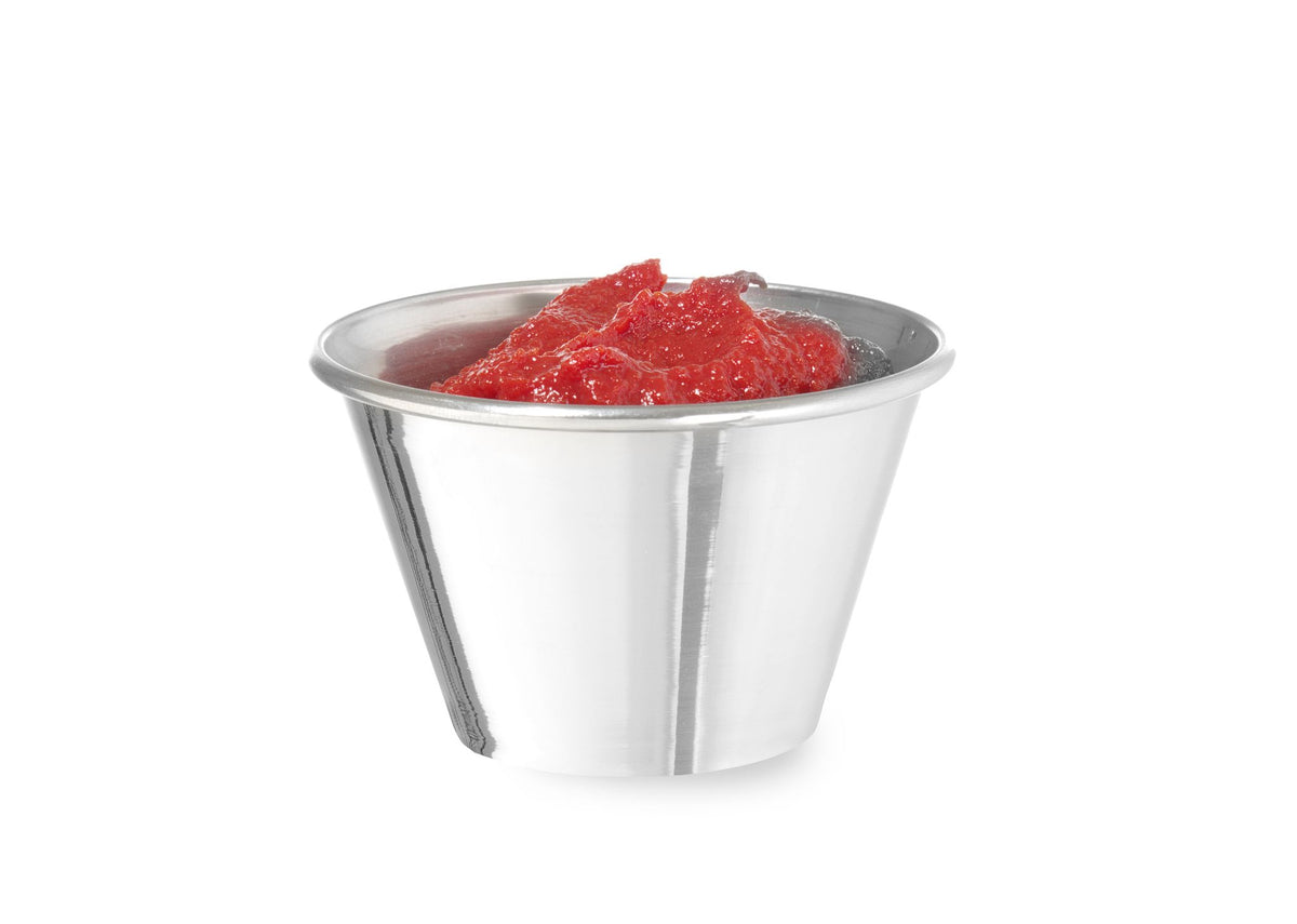 BICCHIERE IN ACCIAIO , HENDI, 0,115L, 12 PEZZI, Ø73X(H)47MM - 400036