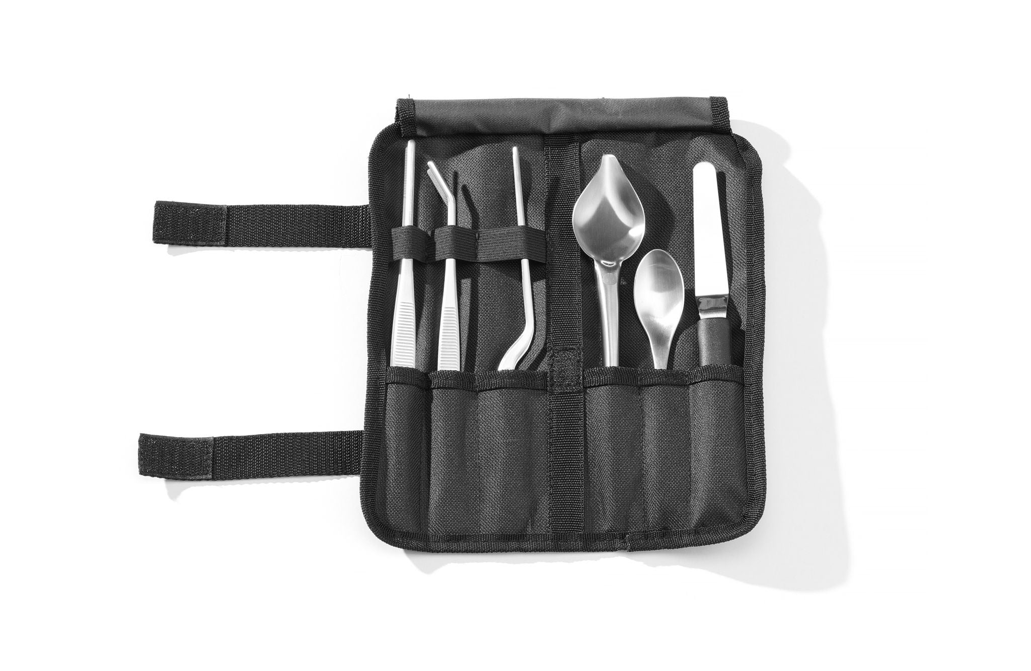 SET PLACCATURA DA CHEF, 6 PEZZI, SATINATO, HENDI, 255X25X(H)100MM - 400081