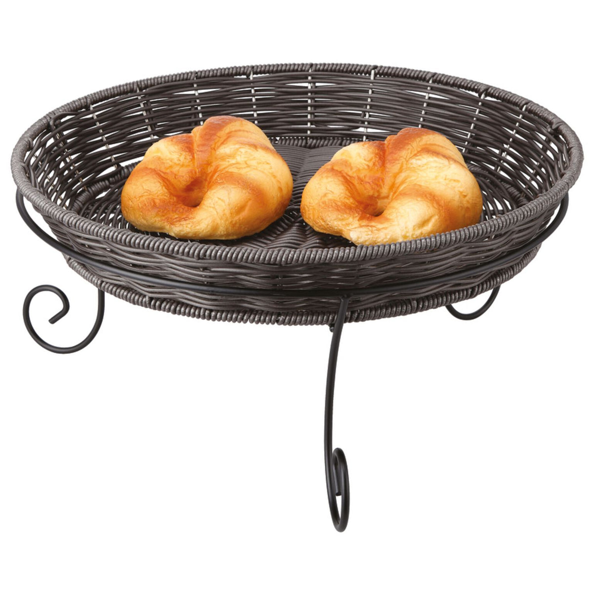 CESTO CON SUPPORTO FILO NERO - BUFFET - PADERNO