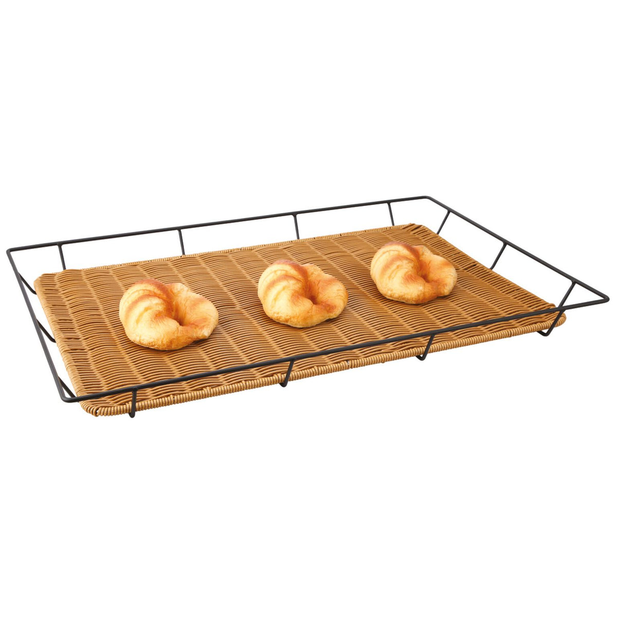 CESTO CON SUPPORTO FILO NERO - BUFFET - PADERNO