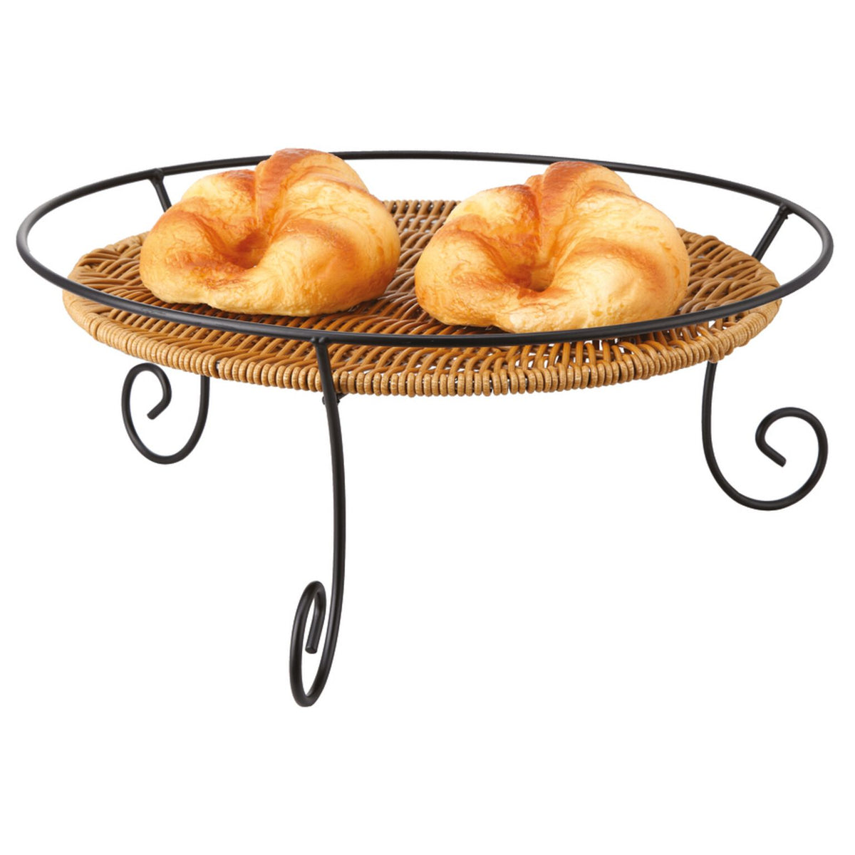 CESTO CON SUPPORTO FILO NERO - BUFFET - PADERNO