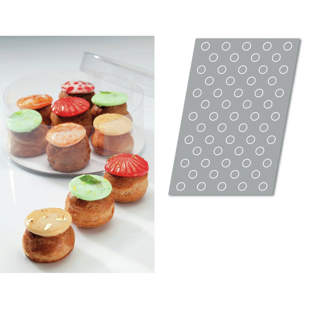 STAMPO MULTIPLO BABY CHOUX - ARTICOLI CUCINA E PASTICCERIA - PADERNO