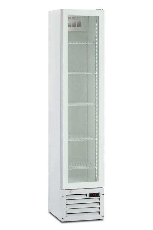 FRIGO A VETRINA BIBITE - SLIM COOLER 225 T BIANCO
