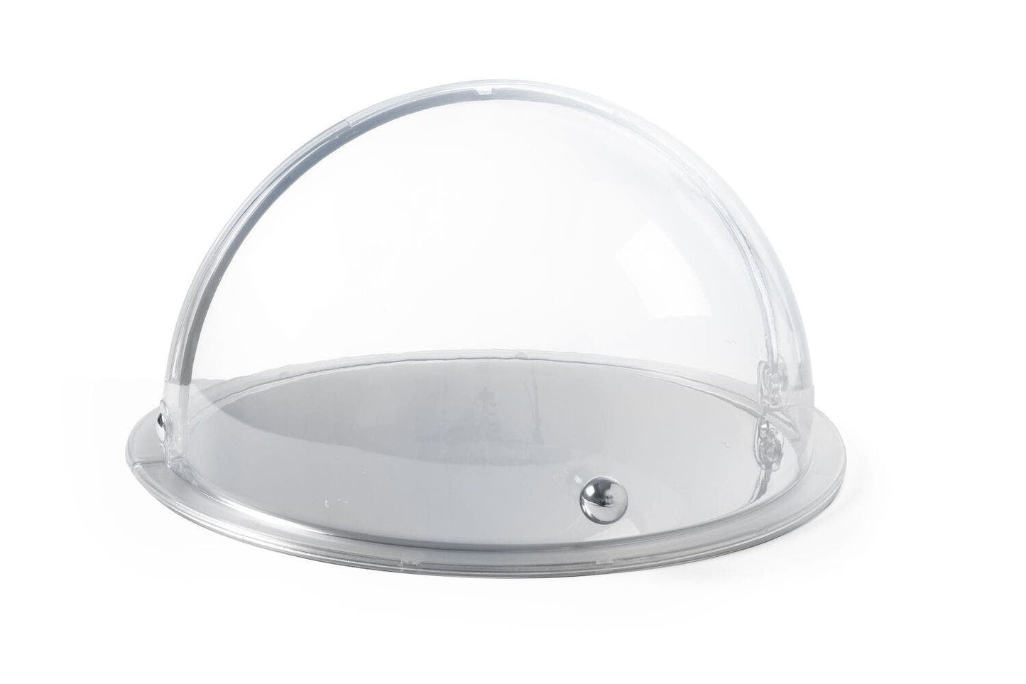 COPERCHIO SUPERIORE BASCULANTE CON DISPLAY ROTONDO, Ø380X(H)240MM