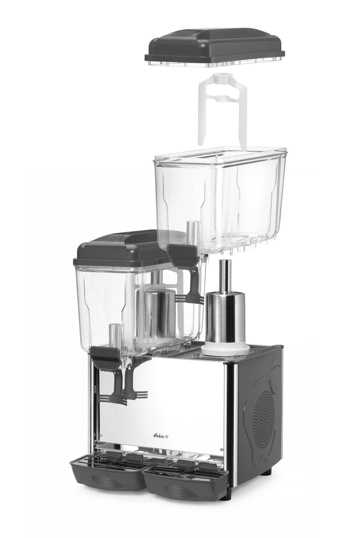 EROGATORE DI SUCCO, ARKTIC, NERO, 230V/450W, 445X630X(H)655MM - 425510