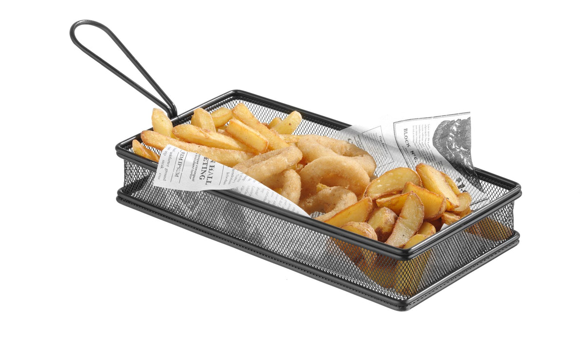 MINI CESTELLI PER FRITTURE, HENDI, 90X90X(H)90MM - 425633