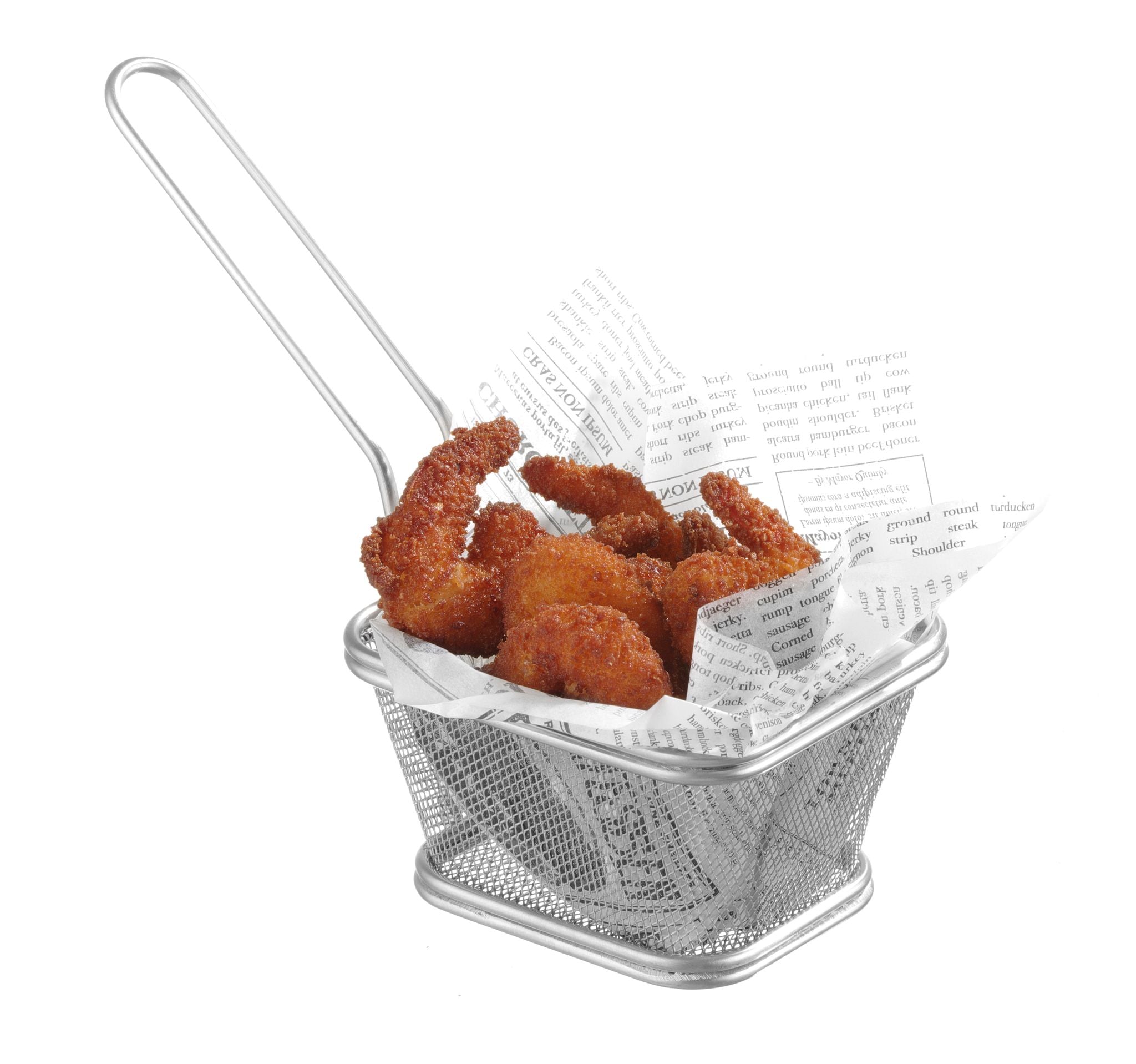 MINI CESTELLI PER FRITTURE IMPILABILI, HENDI, 105X90X(H)60MM - 425664