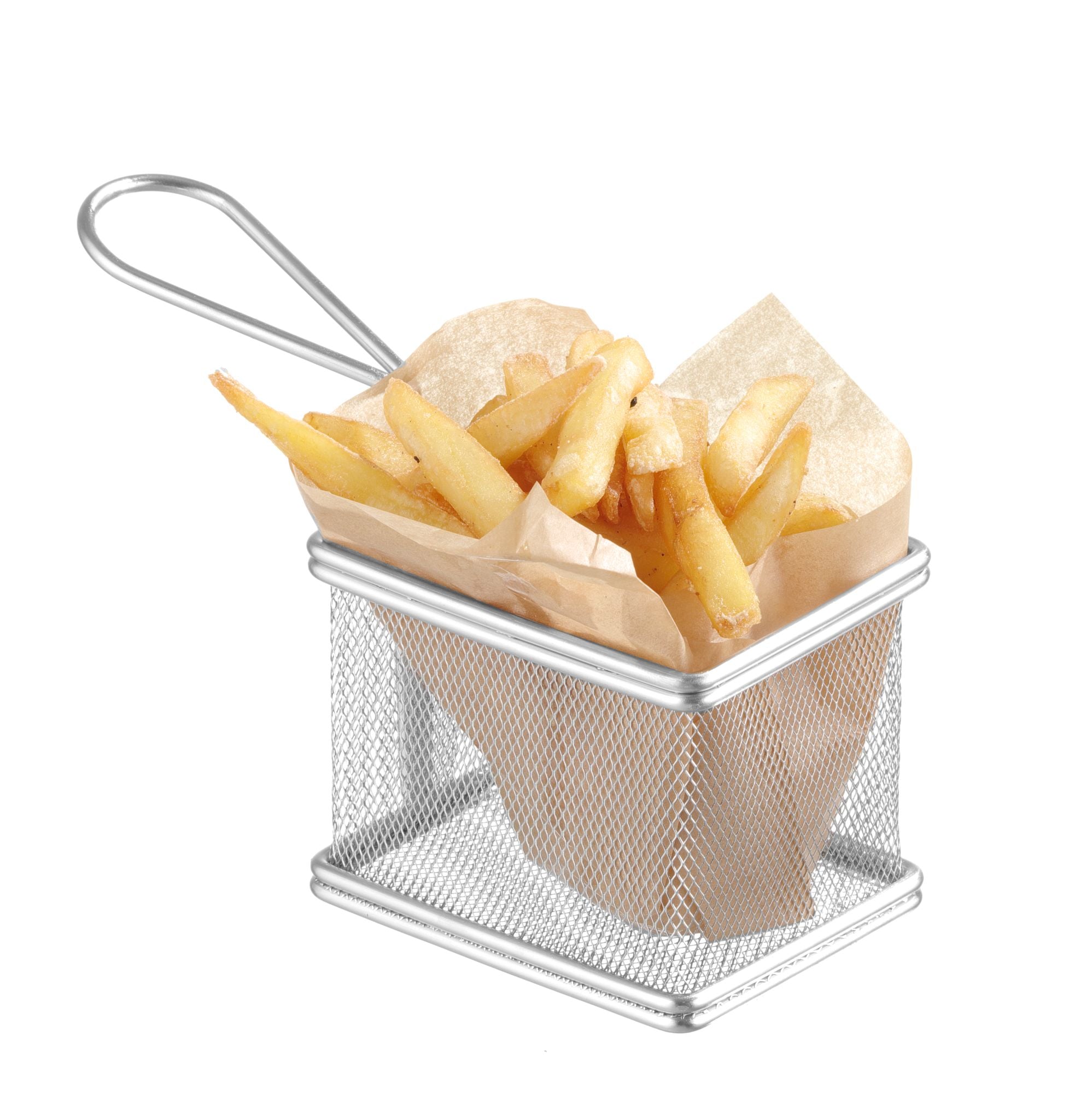 MINI CESTELLI PER FRITTURE, HENDI, 90X90X(H)90MM - 426449