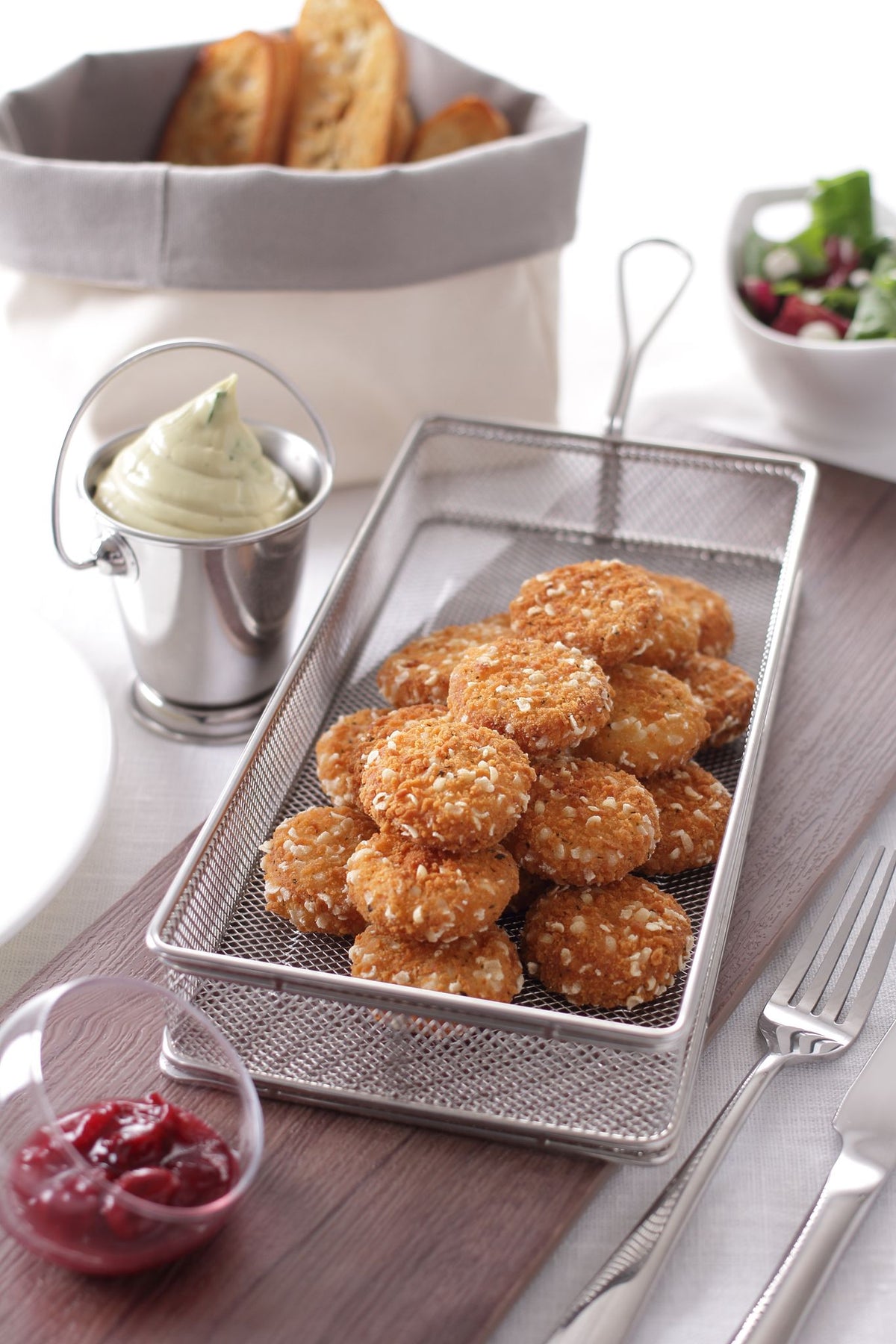 MINI CESTELLI PER FRITTURE, HENDI, 100X80X(H)75MM - 426425