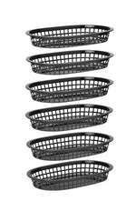 CESTINI DA SERVIZIO STILE FAST FOOD., HENDI, ROSSO, 6 PEZZI, 272X175X(H)38MM - 426319