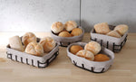 CESTINO CON INTERNO IN TESSUTO, HENDI, QUADRATO, 190X190X(H)100MM - 427149