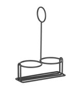 SET PER CONDIMENTI NERO, HENDI, 135X65X(H)200MM - 427170